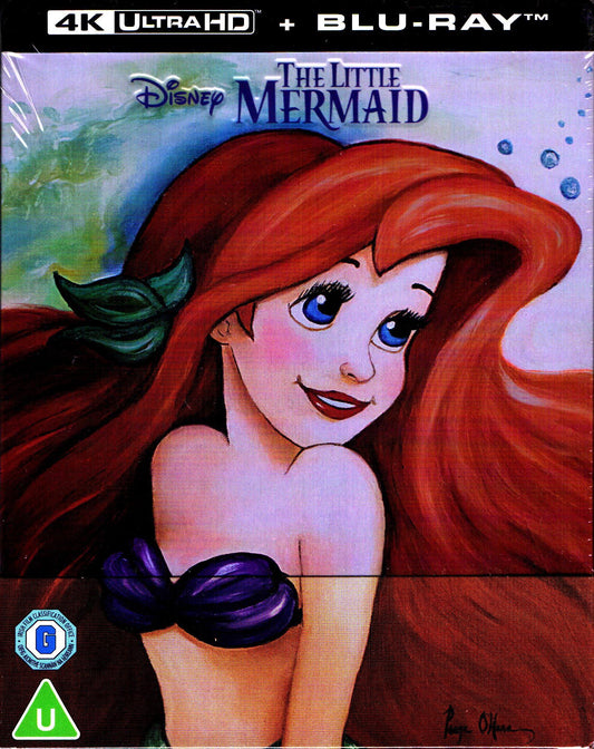 The Little Mermaid 4K SteelBook (1989)(UK)