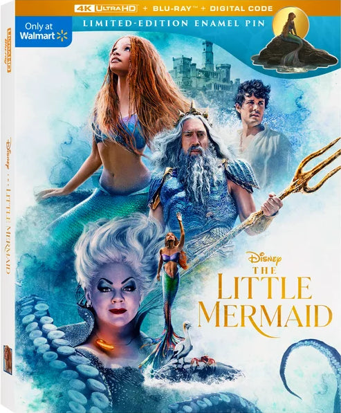 The Little Mermaid 4K w/ Pin (2023)(Exclusive)