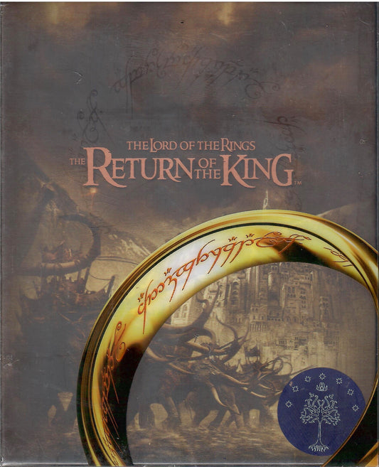 The Lord of the Rings: The Return of the King 4K 1-Click SteelBook - Extended Edition (Blufans#102)(China)