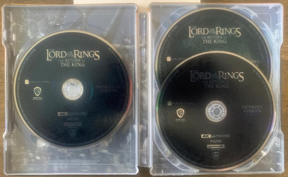 The Lord of the Rings: The Return of the King 4K SteelBook - Extended Edition