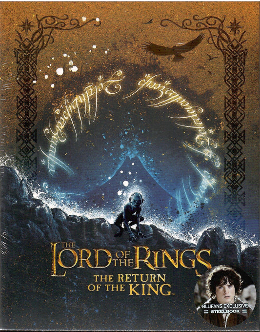 The Lord of the Rings: The Return of the King Full Slip SteelBook - Extended Edition (Blufans#102)(China)