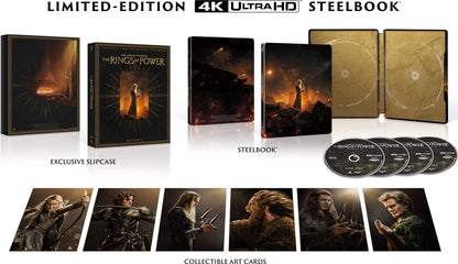 [Pre-Order] The Lord of the Rings: The Rings of Power - Season 2 Full Slip SteelBook (Exclusive)