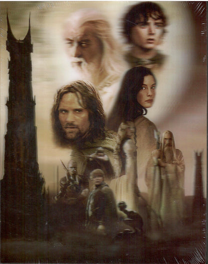 The Lord of the Rings: The Two Towers 4K Double Lenticular SteelBook - Extended Edition (#101)(China)