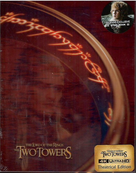 The Lord of the Rings: The Two Towers 4K Lenticular SteelBook (Blufans#101)(China)