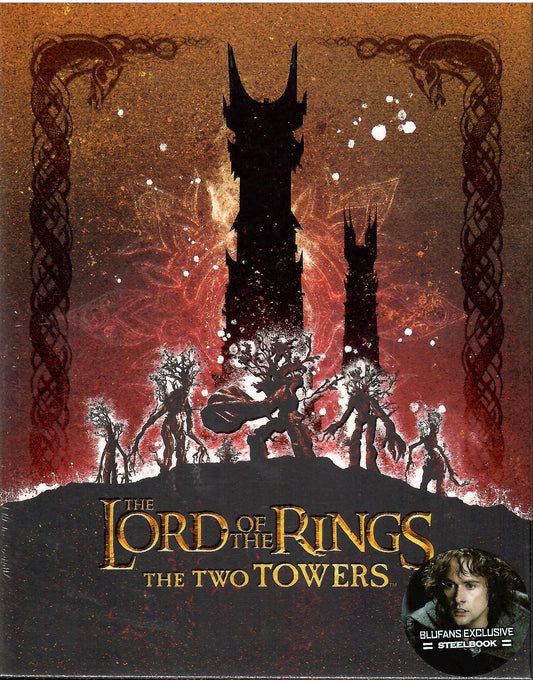 The Lord of the Rings: The Two Towers Full Slip SteelBook - Extended Edition (Blufans#101)(China)