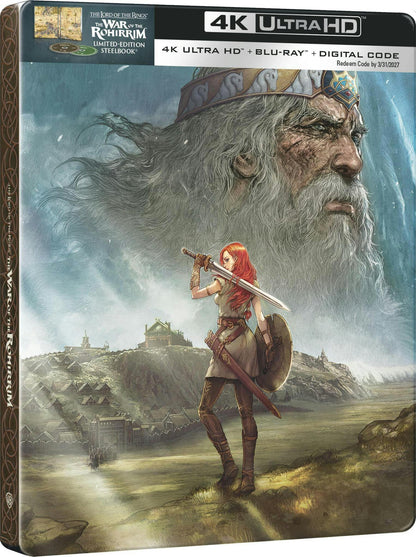 The Lord of the Rings: The War of the Rohirrim 4K SteelBook
