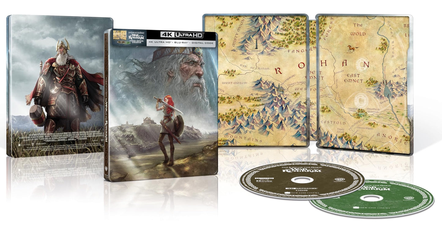 The Lord of the Rings: The War of the Rohirrim 4K SteelBook