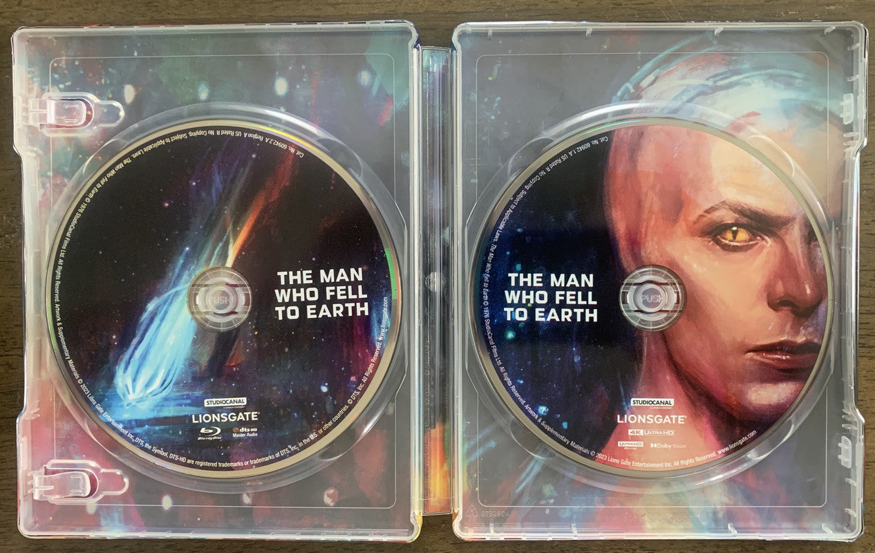 The Man Who Fell to Earth 4K SteelBook (Exclusive)