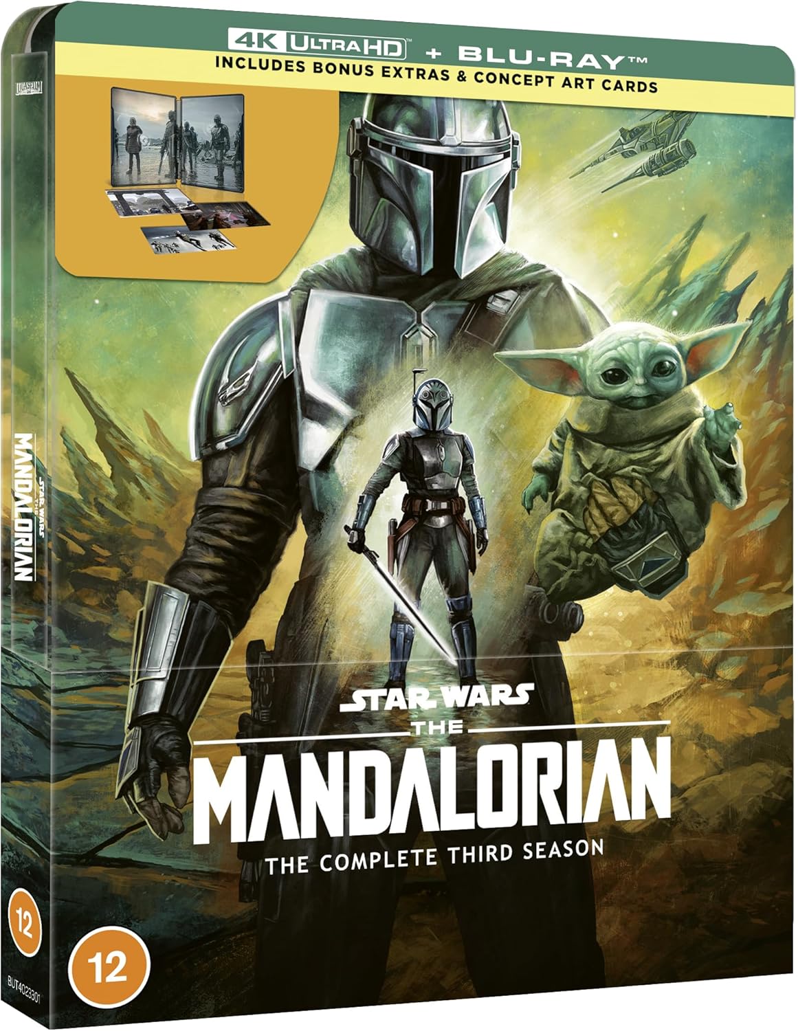 The Mandalorian: Season 3 4K SteelBook (UK)