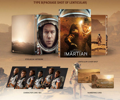 The Martian Lenticular SteelBook (2015)(KE#30)(Korea)