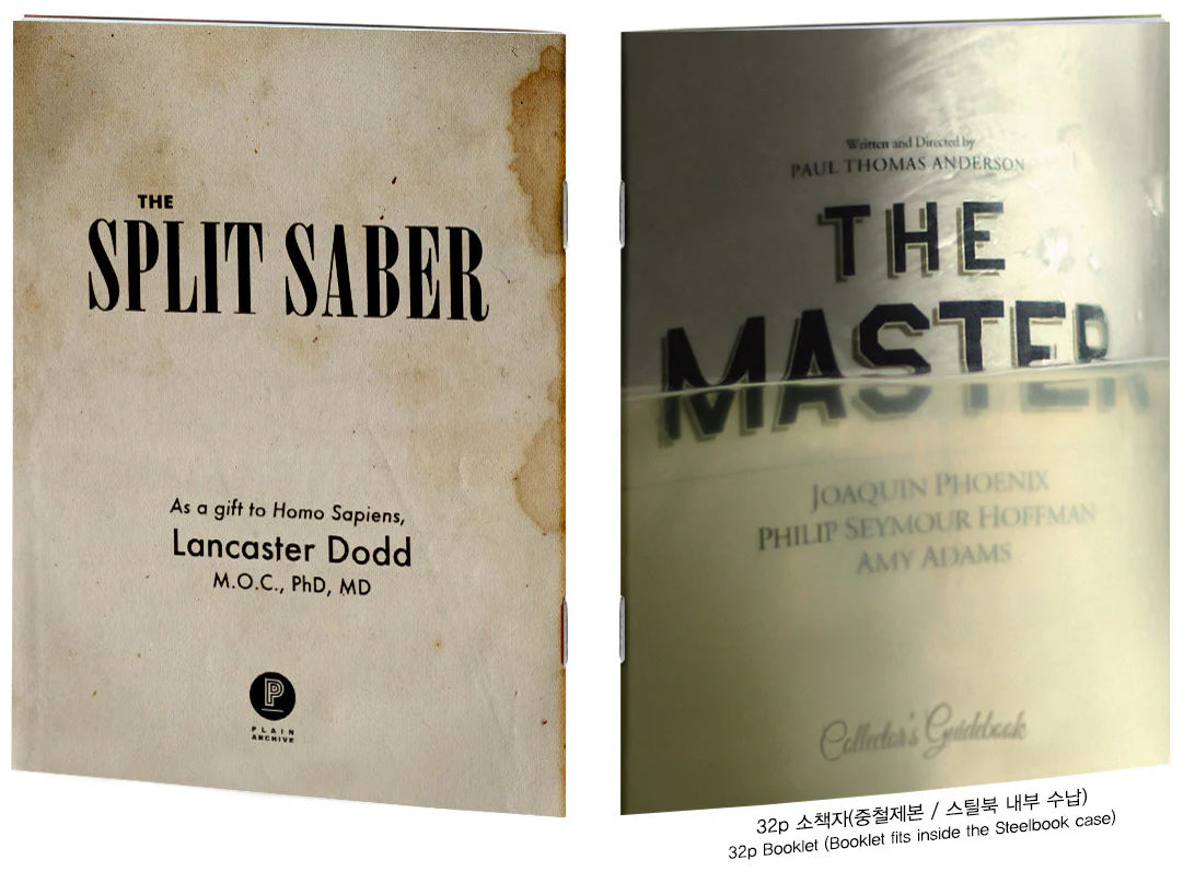 The Master 1/4 Slip SteelBook (2012)(PA#06)(Korea)