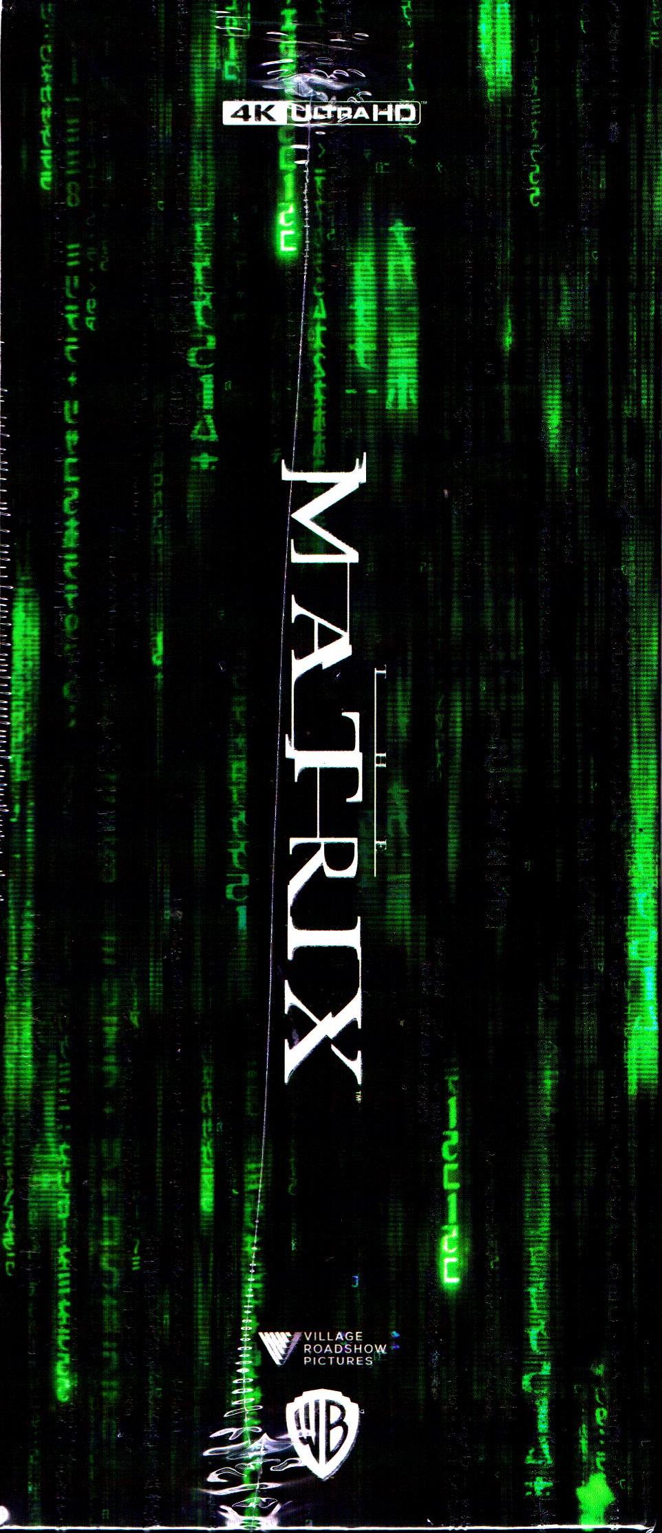 The Matrix 4K 1-Click SteelBook (1999)(ME#45)(Hong Kong)(EMPTY)(Slip Box)