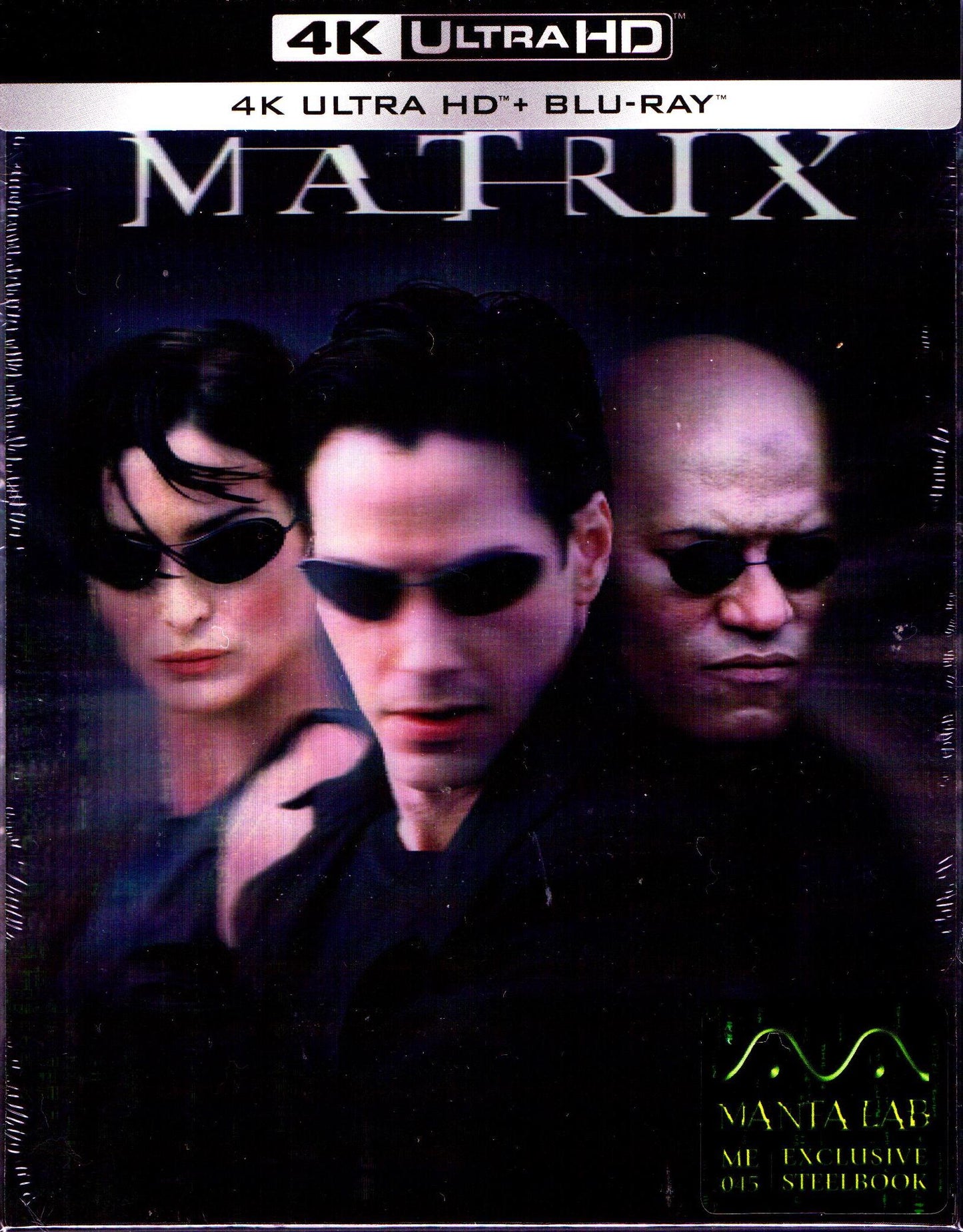 The Matrix 4K Double Lenticular SteelBook (1999)(ME#45)(Hong Kong)