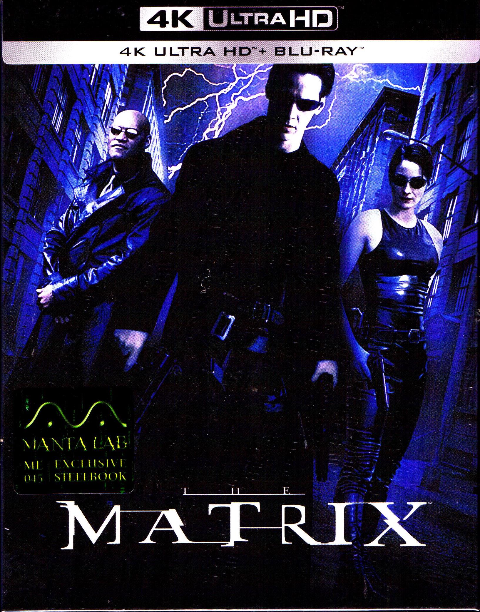 The Matrix 4K Full Slip SteelBook (1999)(ME#45)(Hong Kong) – Blurays ...