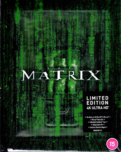 The Matrix 4K Full Slip SteelBook: Titans of Cult #16 (1999)(UK)