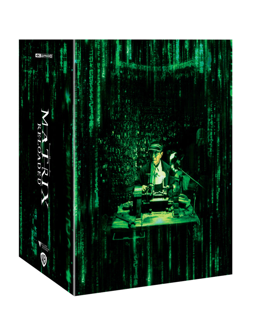 The Matrix: Reloaded 4K 1-Click SteelBook (ME#46)(Hong Kong)(EMPTY)(Slip Box)