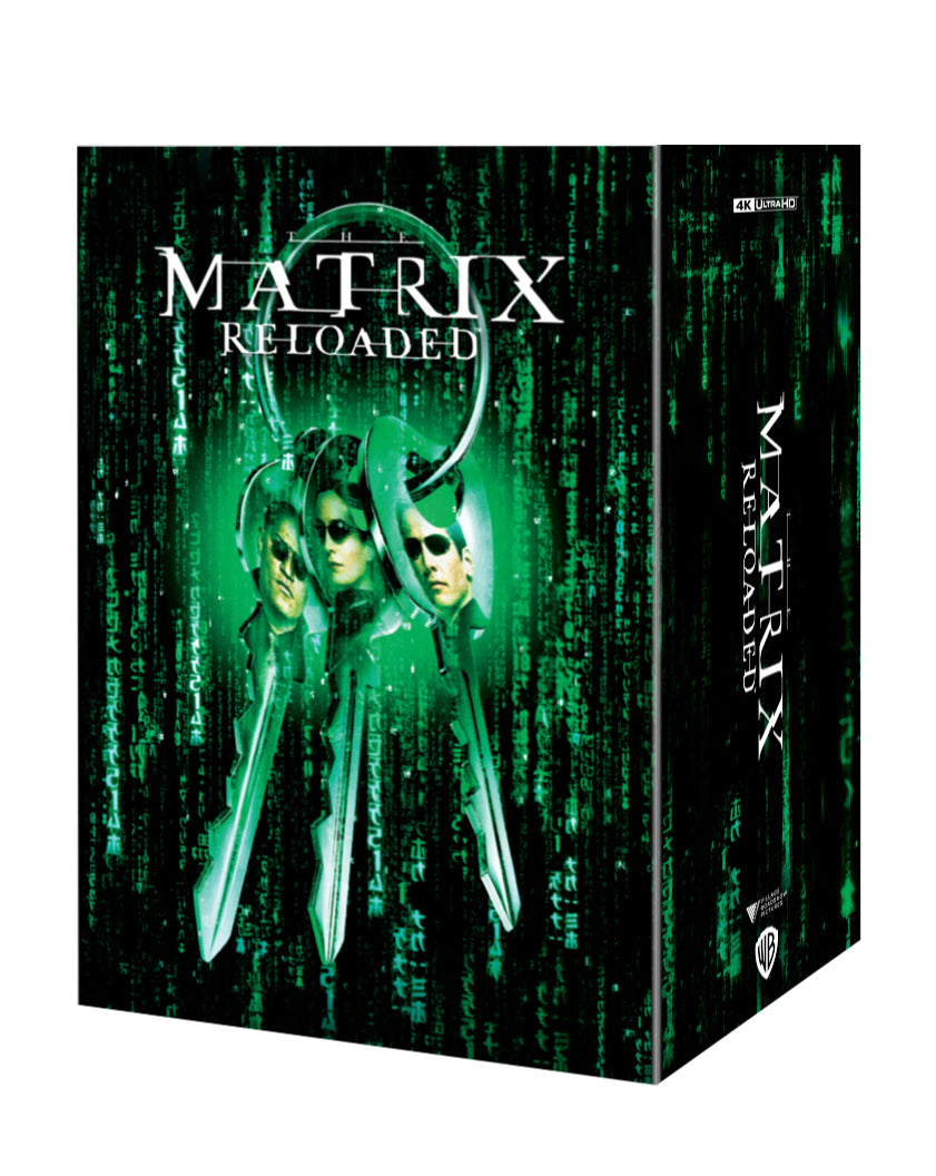 The Matrix: Reloaded 4K 1-Click SteelBook (ME#46)(Hong Kong)(EMPTY)(Slip Box)