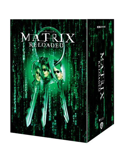 The Matrix: Reloaded 4K 1-Click SteelBook (ME#46)(Hong Kong)(EMPTY)(Slip Box)