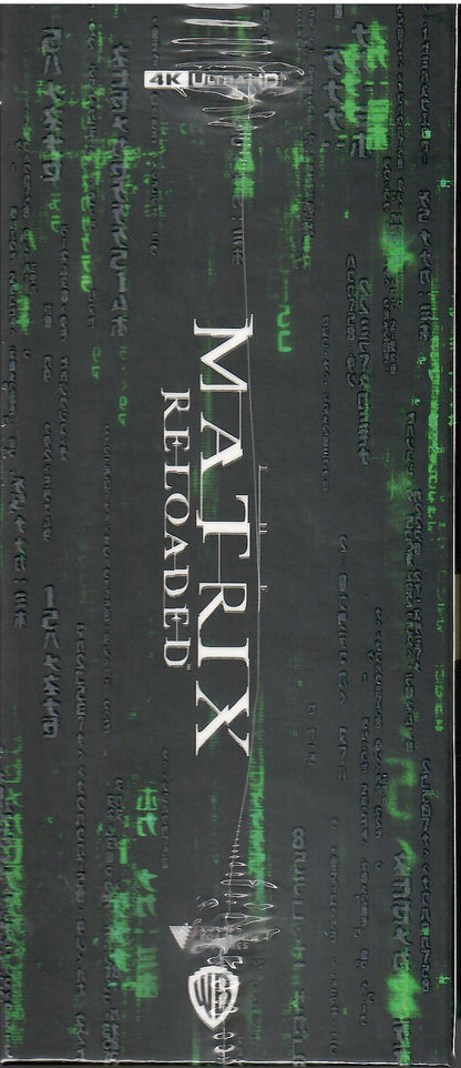 The Matrix: Reloaded 4K 1-Click SteelBook (ME#46)(Hong Kong)(EMPTY)(Slip Box)