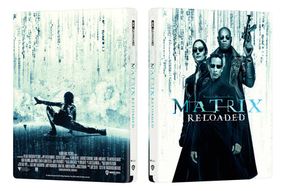 The Matrix Reloaded 4K Full Slip SteelBook (ME#46)(Hong Kong)