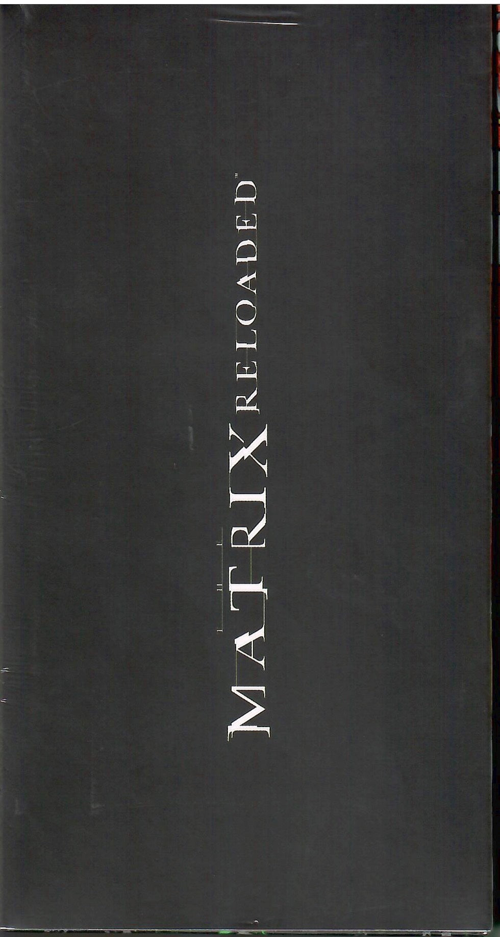 The Matrix: Reloaded 4K 1-Click SteelBook (ME#46)(Hong Kong)(EMPTY)(Slip Box)