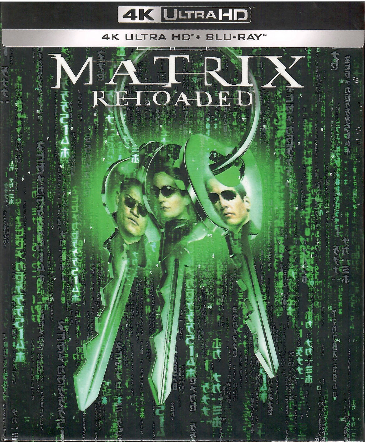 The Matrix: Reloaded 4K 1-Click SteelBook (ME#46)(Hong Kong)(EMPTY)(Slip Box)