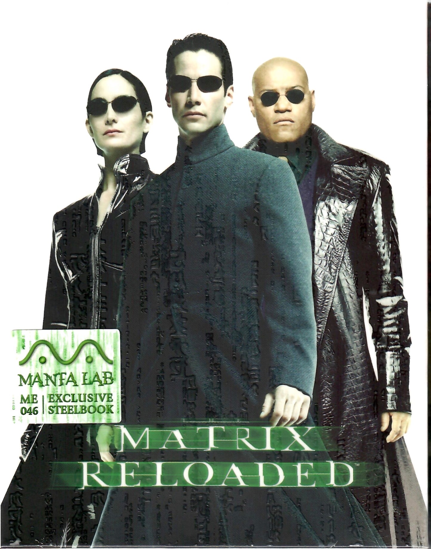 The Matrix Reloaded 4K Full Slip SteelBook (ME#46)(Hong Kong)