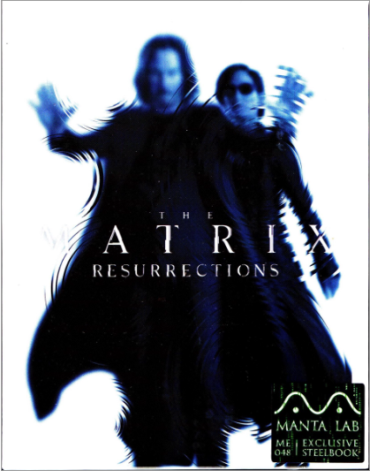 The Matrix Resurrections 4K 1-Click SteelBook + Cat Figurine (ME#48)(Hong Kong)