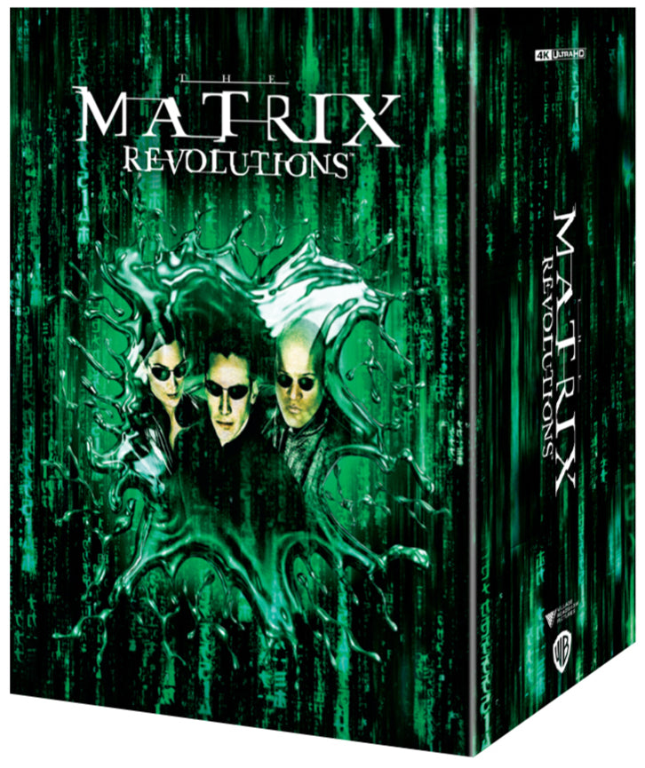 The Matrix: Revolutions 4K 1-Click SteelBook (ME#47)(Hong Kong)(EMPTY)(Slip Box)