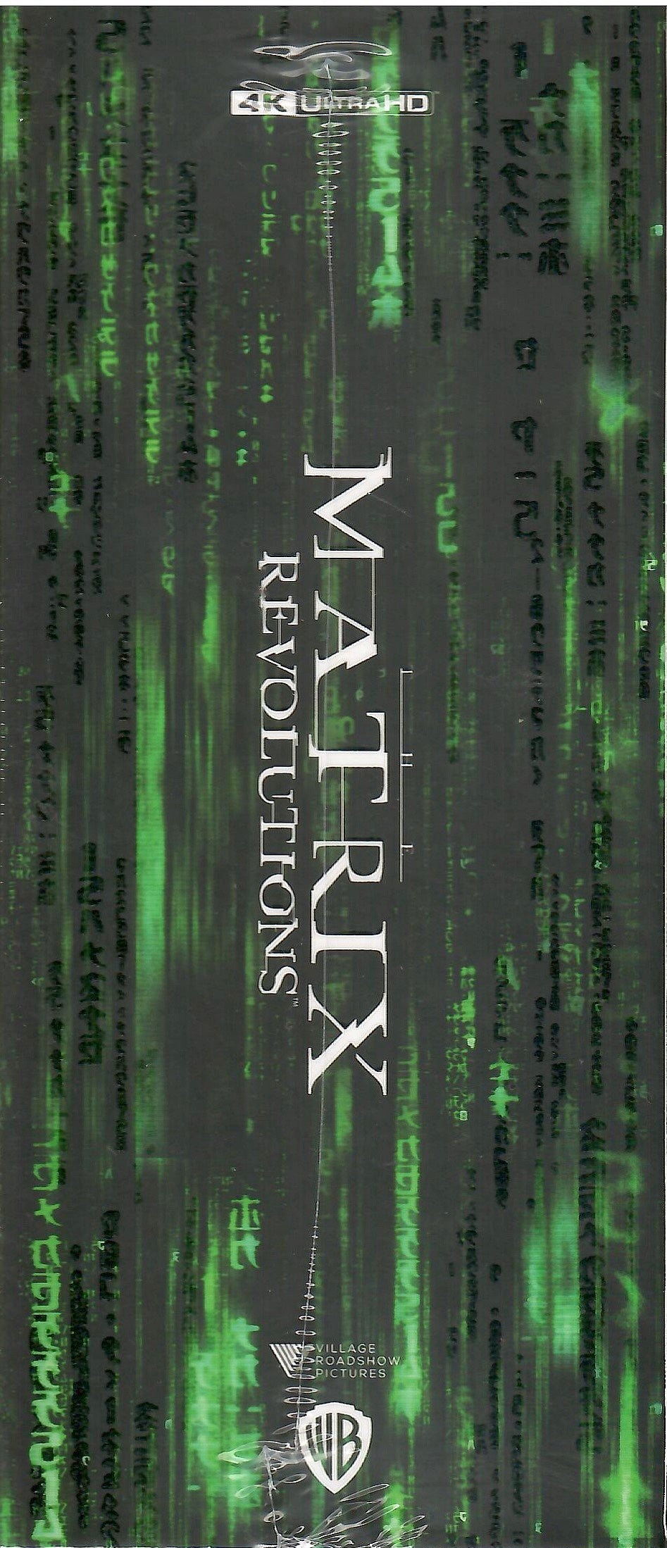 The Matrix: Revolutions 4K 1-Click SteelBook (ME#47)(Hong Kong)(EMPTY)(Slip Box)