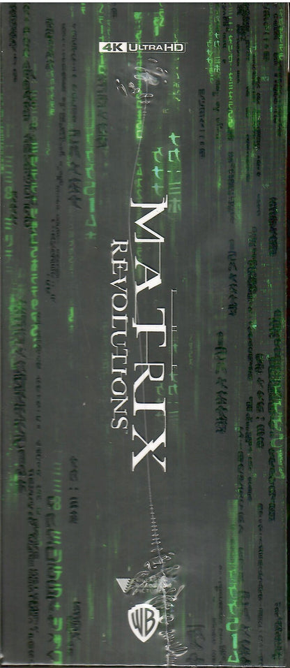 The Matrix: Revolutions 4K 1-Click SteelBook (ME#47)(Hong Kong)(EMPTY)(Slip Box)