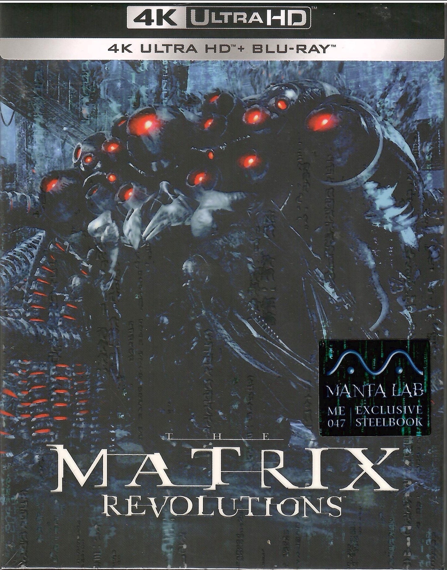 The Matrix Revolutions 4K Full Slip SteelBook (ME#47)(Hong Kong)