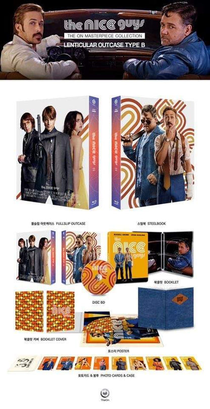 The Nice Guys Lenticular SteelBook (KE#75)(Korea)