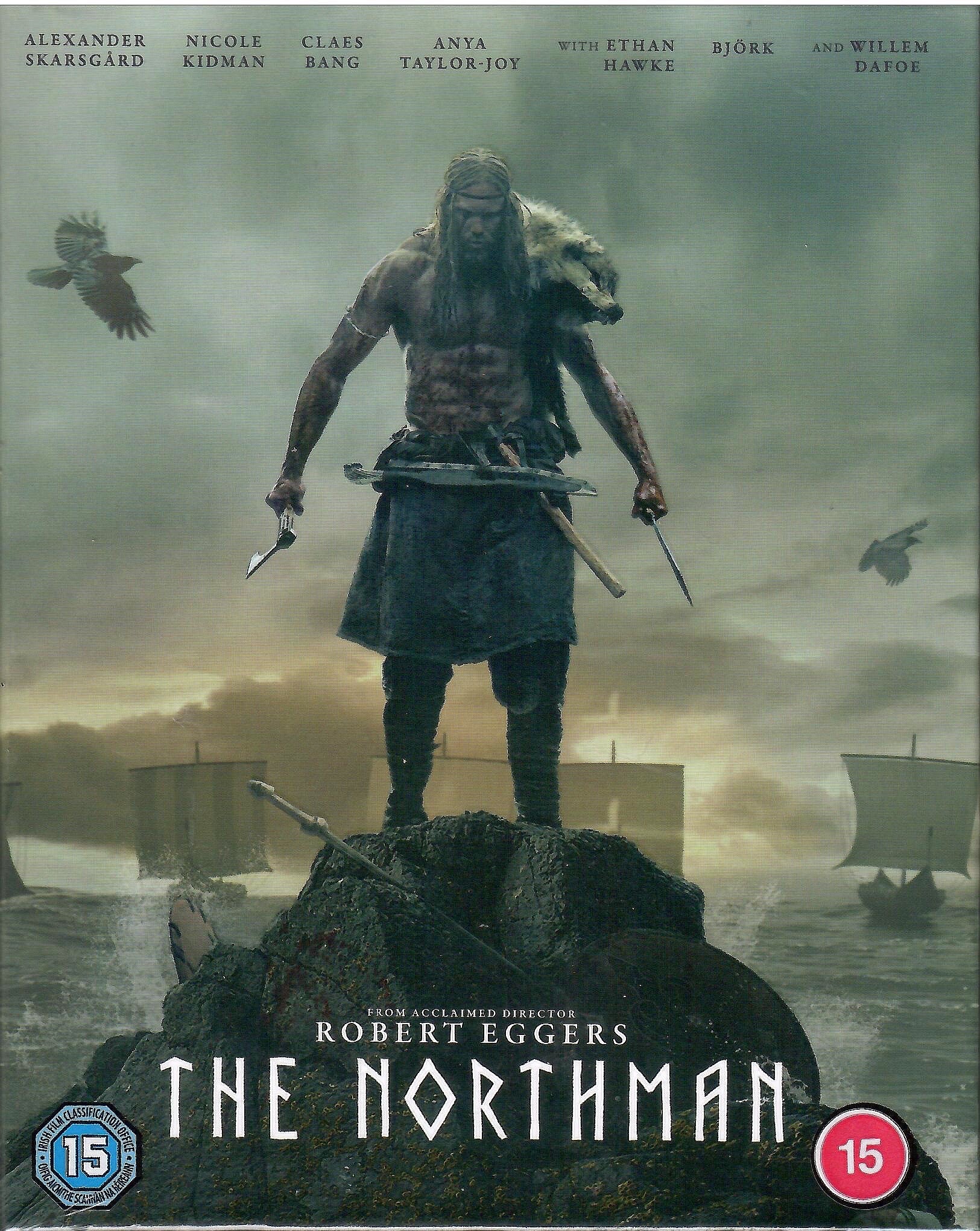 The high quality Northman - 4K UHD + BLU-RAY Steelbook -SEALED