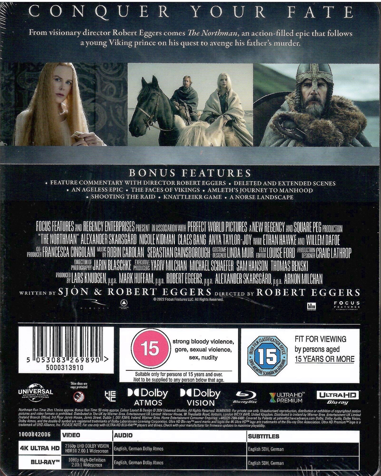 The Northman 4K SteelBook (UK)