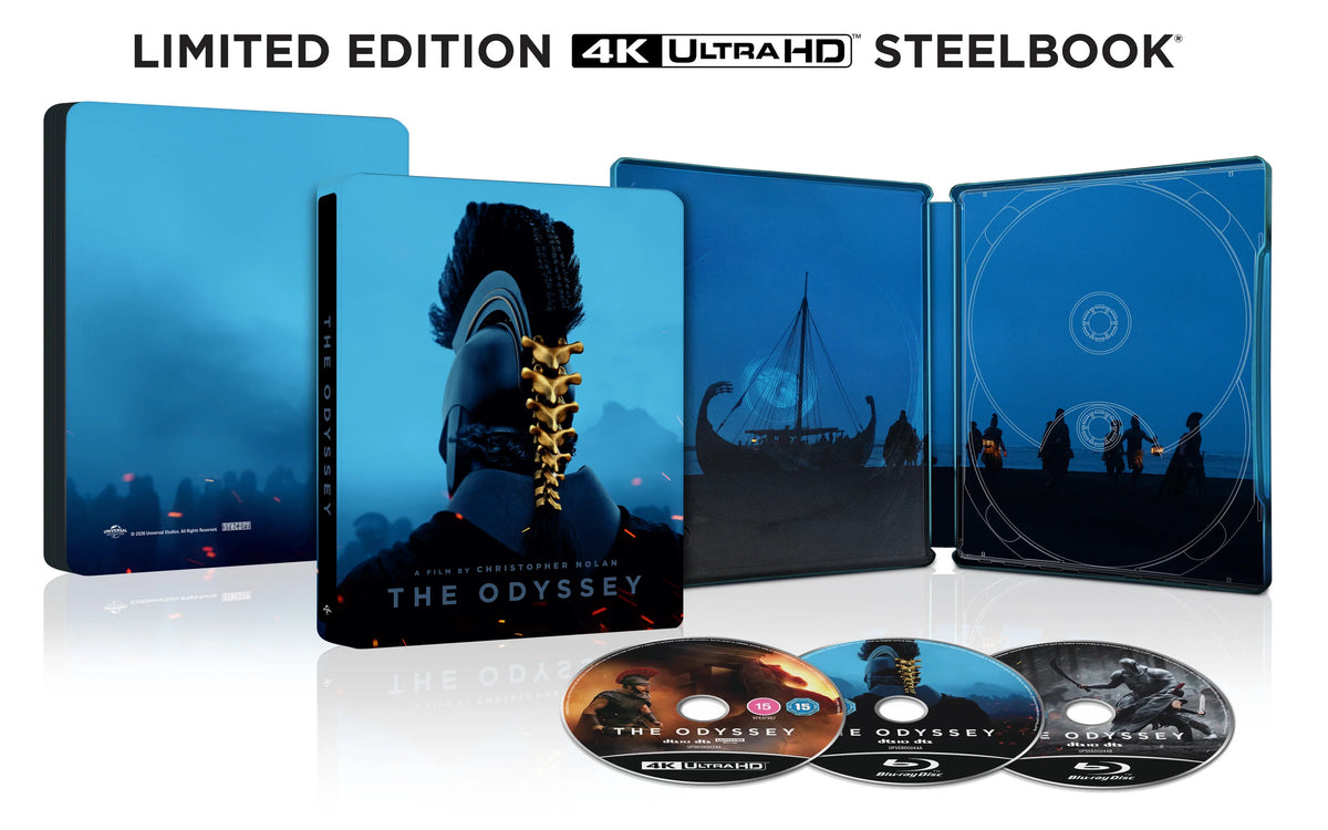 [Pre-Order] The Odyssey 4K SteelBook: Agamemnon Edition (2026)(UK)