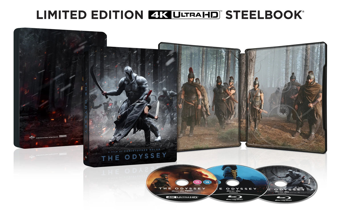 [Pre-Order] The Odyssey 4K SteelBook: Laestrygonians Edition (2026)(UK)
