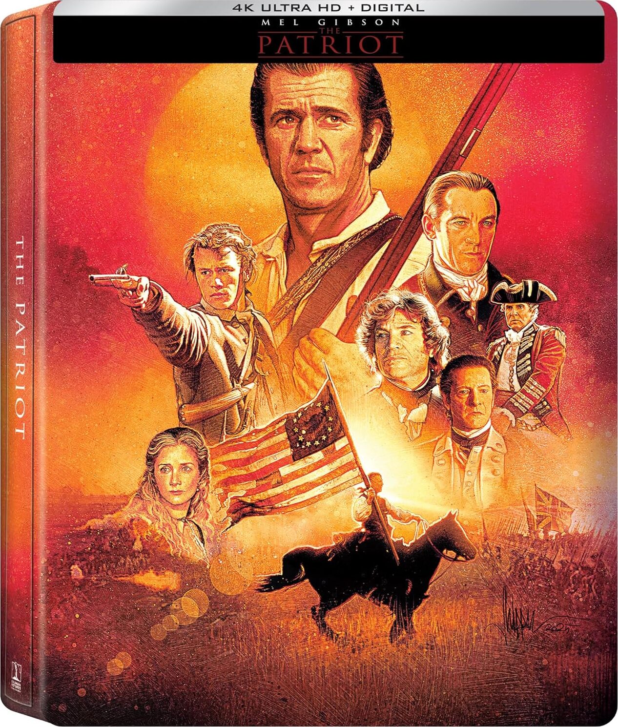 The Patriot 4K SteelBook