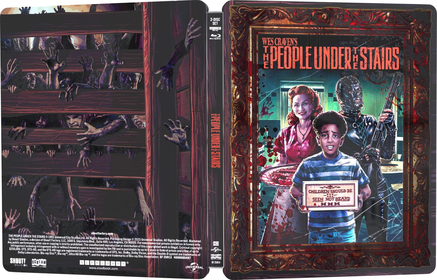 The People Under the Stairs 4K SteelBook (Exclusive)