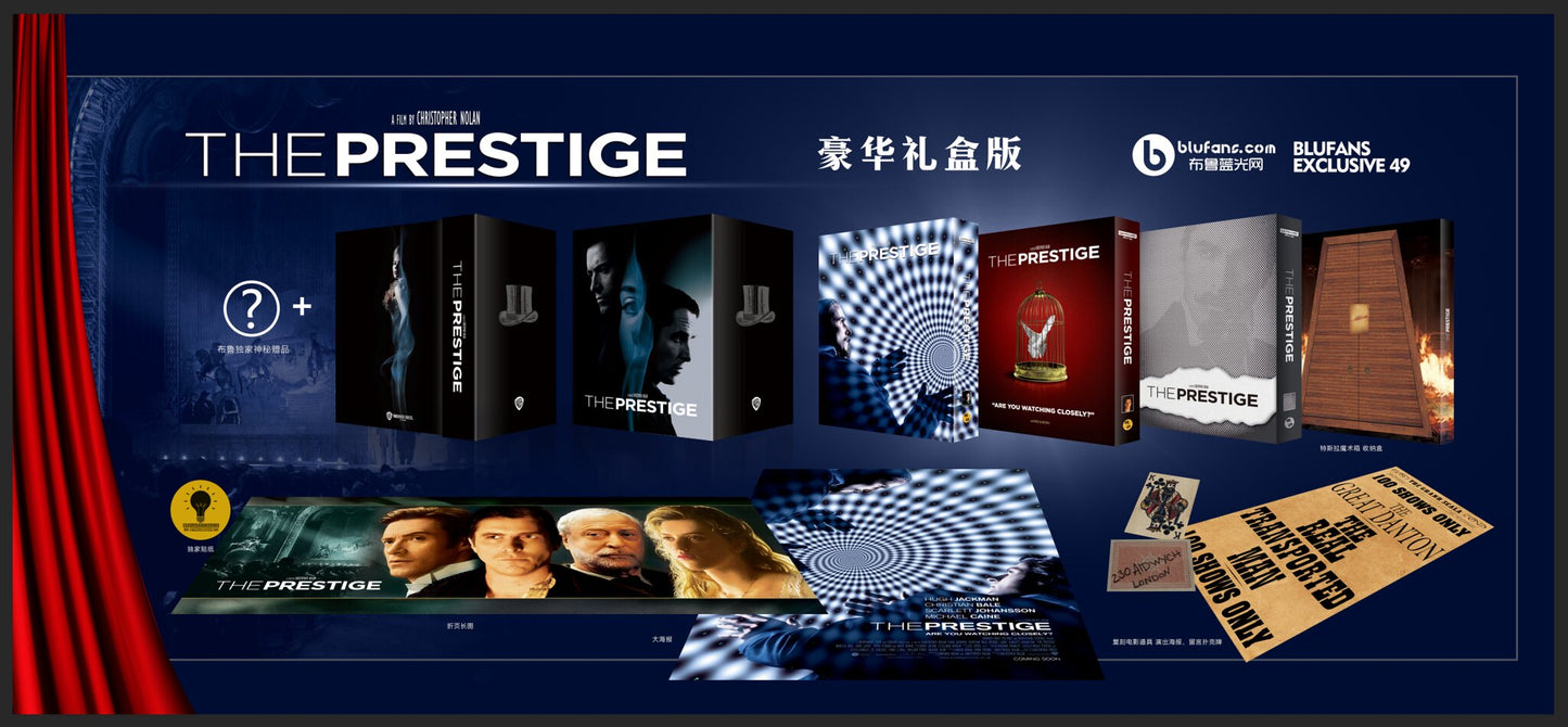 The Prestige 4K 1-Click SteelBook (#49)(China)