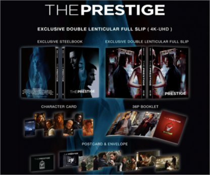 The Prestige 4K Double Lenticular SteelBook (ME#35)(Hong Kong)