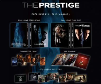 The Prestige 4K Full Slip SteelBook (ME#35)(Hong Kong)