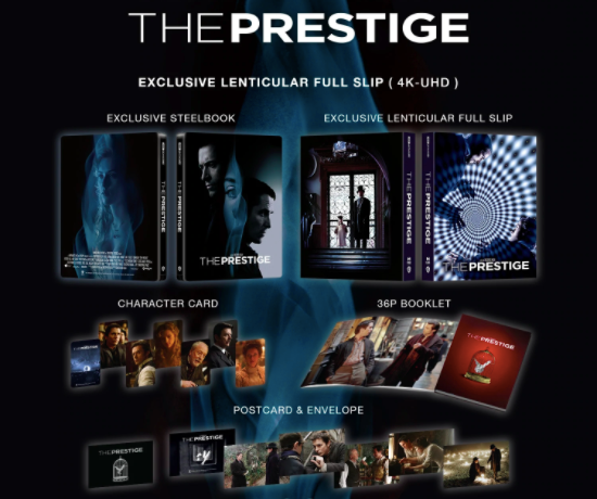 The Prestige 4K 1-Click SteelBook (ME#35)(Hong Kong)