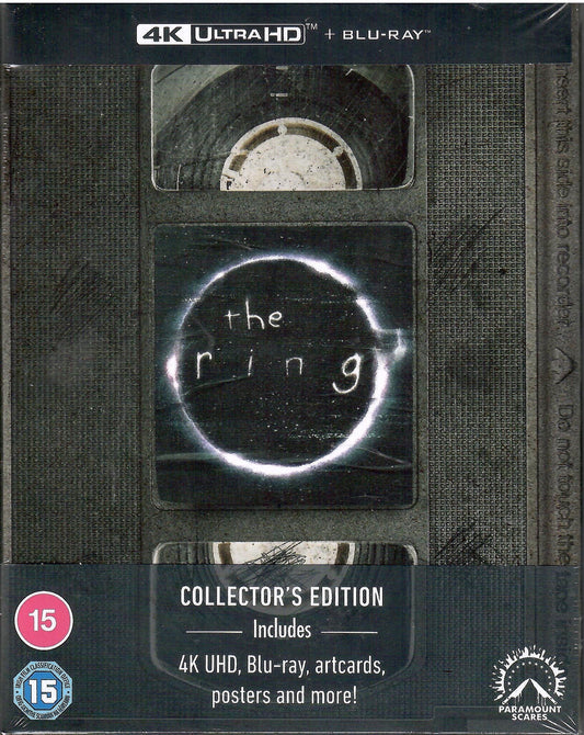 The Ring 4K Full Slip SteelBook: Collector's Edition (2002)(UK)