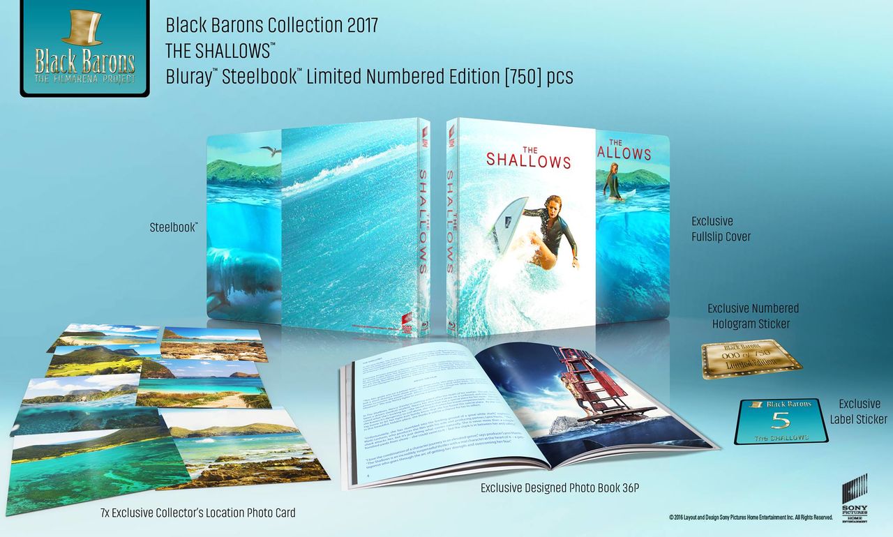The Shallows Full Slip SteelBook (BB#05)(Czech)