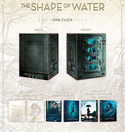 The Shape of Water 4K 1-Click SteelBook (ME#18)(Hong Kong)