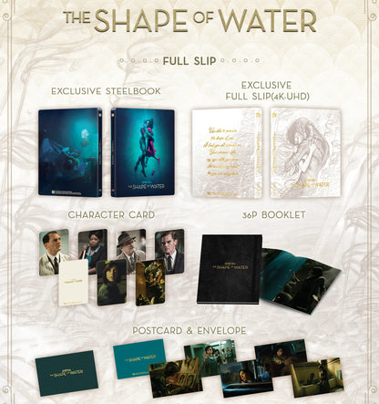 The Shape of Water 4K 1-Click SteelBook (ME#18)(Hong Kong)