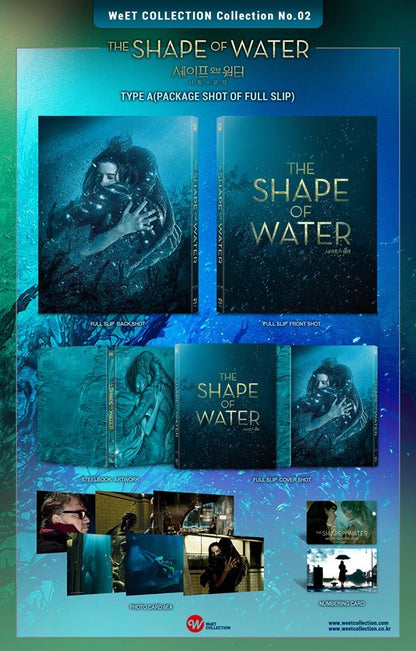 The Shape of Water Full Slip SteelBook (WCE#02)(Korea)