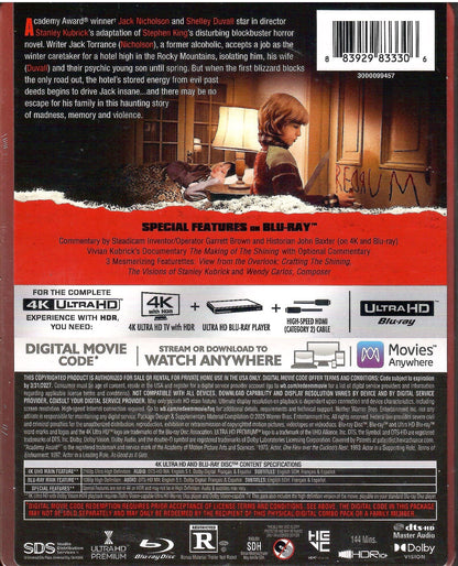 The Shining 4K SteelBook (Re-release)(Exclusive)