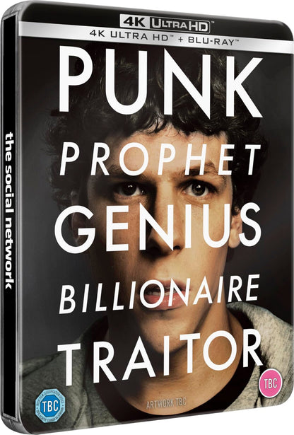 The Social Network 4K SteelBook (UK)